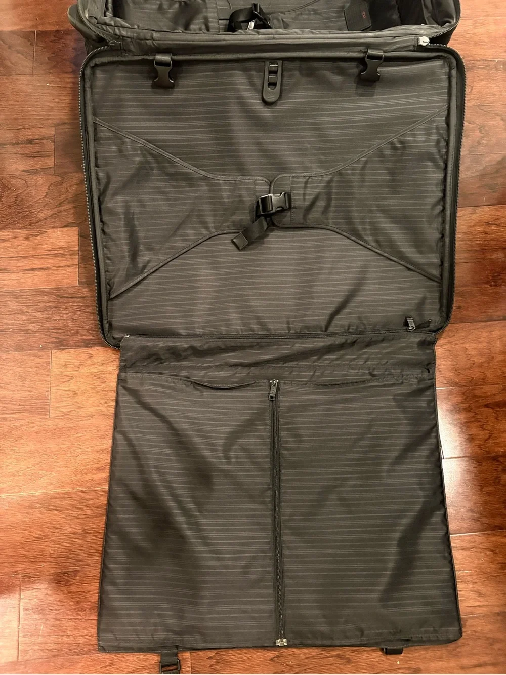 Tumi Black Rolling Expandable Travel Bag 26